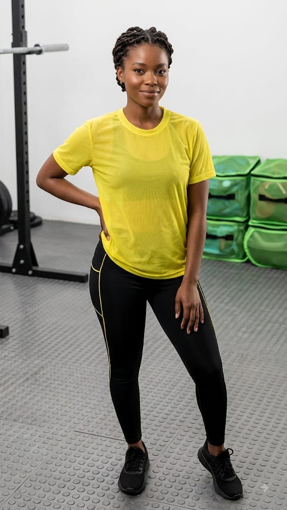 Blusa Fitness Feminina Atule Amarela M Outlet