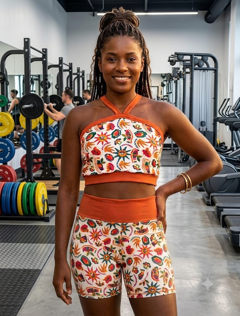 Conjunto Fitness Feminino Sol da Terra M Outlet
